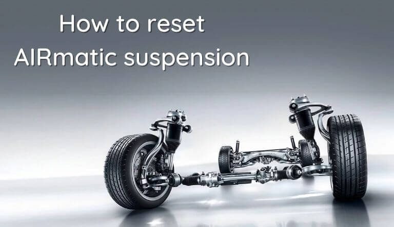 How to reset AIRmatic suspension